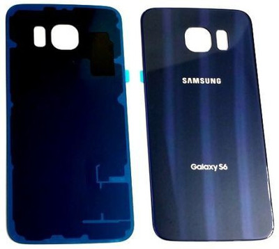 Sandreezz Samsung Galaxy S6 (with Proper Logo) Back Panel(Black Sapphire)