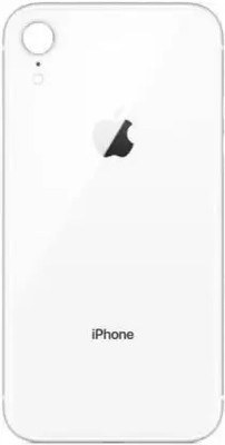 SAPNXA IPHONE XR - WHITE BACK GLASS Back Panel(white)