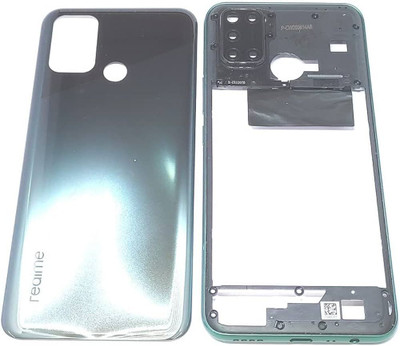 Sandreezz Realme 7i (with Proper Logo) (With Middle Ring Camera Lens & Side Volume Power Buttons) Full Panel(Fusion Green)