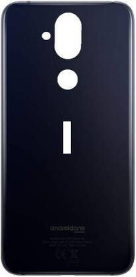 SRaccessories NOKIA 8.1 [glass] Back Panel(BLUE)