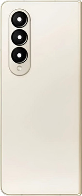 Shkiyo Samsung Galaxy Fold 4 with camera lens Back Panel(GOLD)