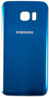 Sandreezz Samsung Galaxy S7 Edge (with Proper Logo) Back Panel(Blue Coral)