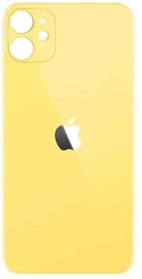 LEISURELIC APPLE IPHONE 11 (GLASS) Back Panel(YELLOW)