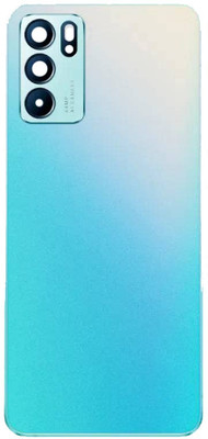 imbi Oppo Reno 6 5G With Camera Glass Replacement Back Glass Body Back Panel(Blue)