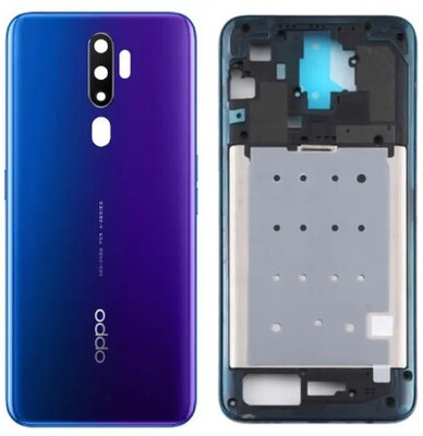 Sandreezz Oppo A5 2020 (With Middle Ring Camera Lens & Side Volume Power Buttons) Full Panel(Space Purple)