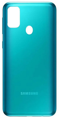 Sandreezz Samsung Galaxy M21 (with Proper Logo) Back Panel(Green)