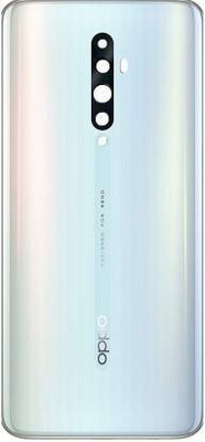Flipkart SmartBuy Oppo Reno2 F Back Panel(White, Blue)