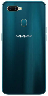 Nik Oppo A7 Back Panel(Glaze Blue)