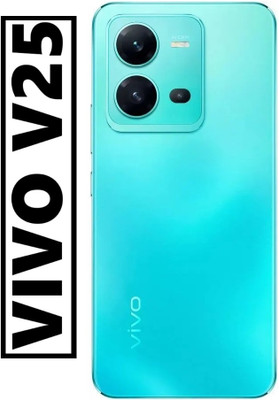 FLOUNDER VIVO V25 (GLASS) WITH CAMERA RING Back Panel(SURFING BLUE)