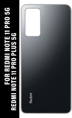 Safa Redmi Note 11 Pro 5G / Note 11 Pro Plus 5G Back Panel(Stealth Black)