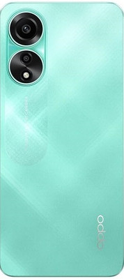 LEISURELIC OPPO A78 WITH CAMERA RING GLASS Back Panel(AQUA GREEN)