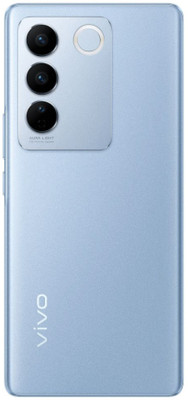 BrewingQ Vivo Vivo V27(Glass)/Vivo V27 pro(Glass) Back Panel(Magic Blue)