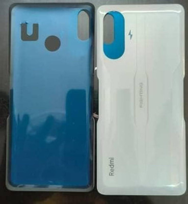 LEISURELIC POCO F3 GT 5G (GLASS) WITH PROPER LOGO Back Panel(WHITE)