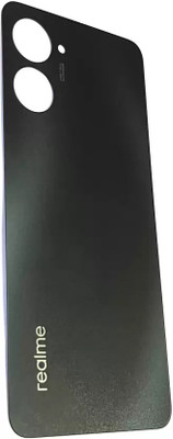 Sparevilla REALME 10 PRO 5G REALME 10 PRO 5G Back Door Glass Replacement Mobile Back Panel(Black)