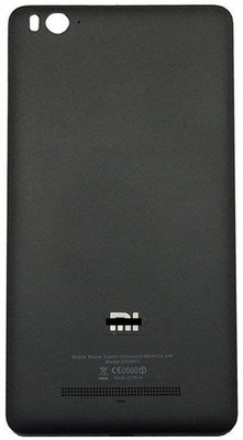 Kraze4blaze Mi 4i (With Proper Logo) Back Panel(Black)