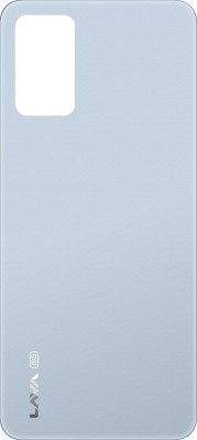 Tworld Lava Blaze 5G ( LXX503 ) Battery Back Glass Door Replacement Back Panel(Blue)