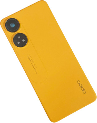 Flipkart SmartBuy Oppo Reno 8T (4G) With Camera Ring Lens Back Panel(Orange Sunset)