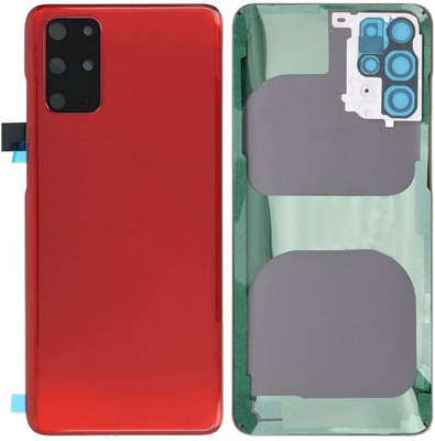 Spares4ever Samsung S20 Plus Red Glass Back Panel(Red)