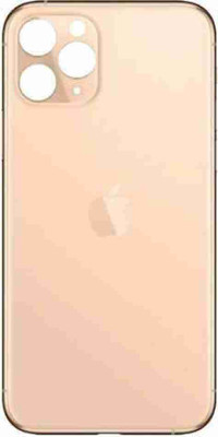 Kraze4blaze Apple IPhone 11 Pro Max (With Proper Logo) Back Panel(Gold)
