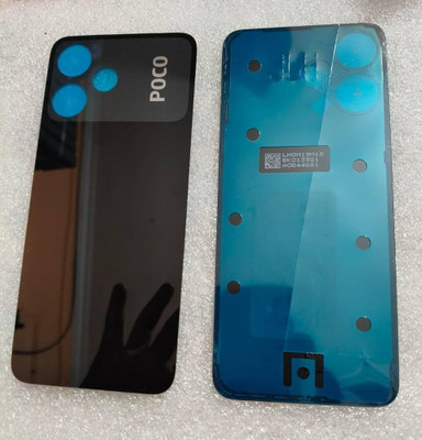 SPAREWARE REDMI Poco M6 Pro -Black (ORIGINAL WITH HEAT & SINK GASKET) Back Panel(Black)