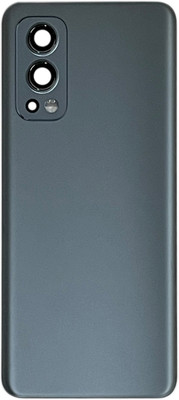 Tworld OnePlus Nord 2 5G ( DN2101, DN2103 ) - [With Camera Glass & Adhesive Tape] Battery Replacement Glass Door Back Panel(Gray Sierra)
