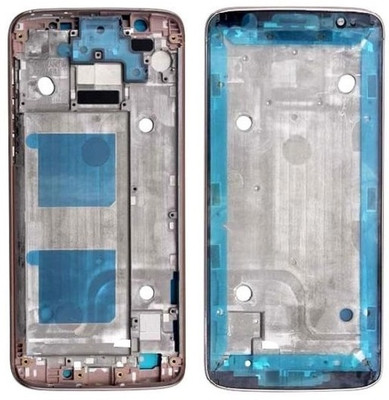 Sandreezz Motorola Moto G6 (Original Front Housing LCD Frame) Front Panel(Gold)