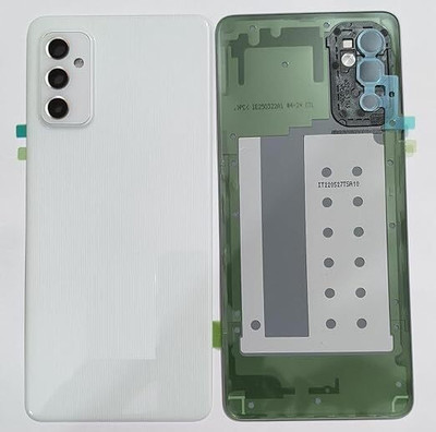AAA Spares For Samsung galaxy M52 (with Midle Ring,Side Key, Camera Lens) Full Panel(White)