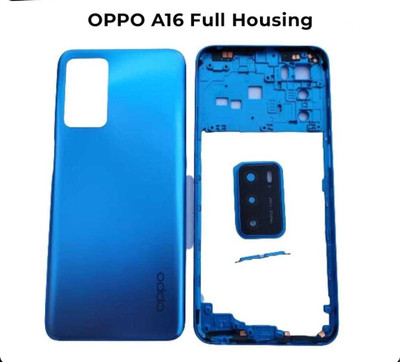 IncMart For Oppo A16 Body Housing With key,Ring,Camara Lens Full Panel(Blue)