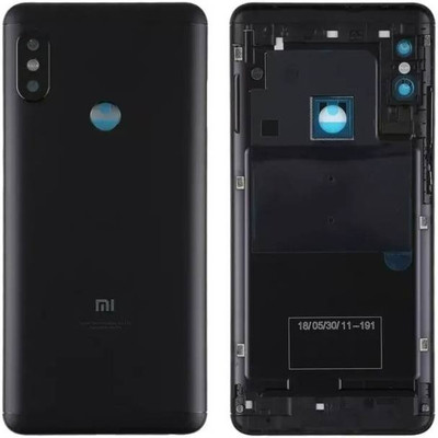 SRaccessories Redmi Note 5 Pro Back Panel(Black)