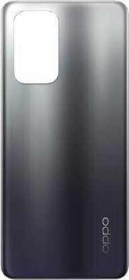 SRaccessories OPPO F19 Back Panel((Fluid Black))