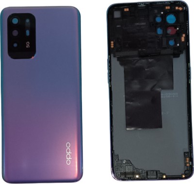 Sandreezz OPPO F19 Pro Plus (5G) (Housing Body) (Side Keys with Middle Body) (with Proper Logo) Back Panel(Cosmo Blue)