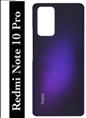 FLOUNDER REDMI NOTE 10 PRO / NOGTE 10 PRO MAX (GLASS) Back Panel(DARK NEBULA)