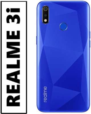 ALL HAYY STORE REALME 3i Back Panel(BLUE)