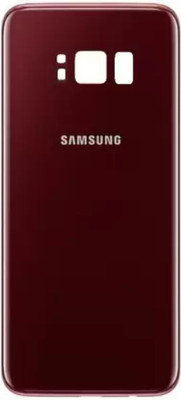 SRaccessories Samsung Galaxy S8 (with Proper Logo) Back Panel(Burgundy Red)