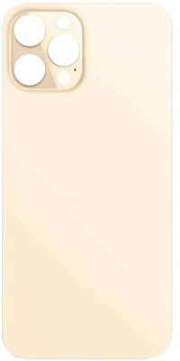 FixHub I PHONE 12 PRO MAX BACK GLASS COMPATIBLE Back Panel(gold)