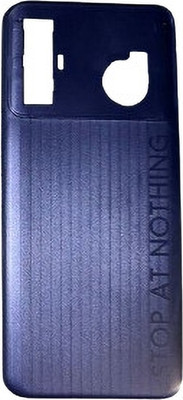 Sandreezz Tecno Spark 8 Pro Back Panel(Iris Purple)