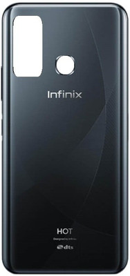 Sandreezz Infinix Hot 9 Pro (X655F) / Infinix Hot 9 (X655D) (with Proper Logo) Back Panel(Black)