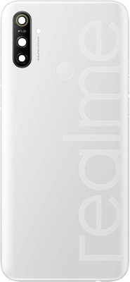 Kraze4blaze Realme Narzo 10A (Best Quality)(With Proper Logo) Back Panel(So White)