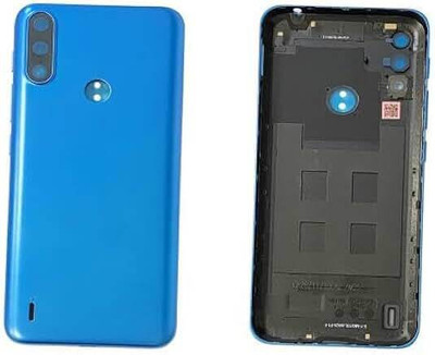 SPAREASP Motorola Moto E7 Power Back Panel(Blue)