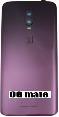 AL HAYY STORE Oneplus 6T Back Panel(Purpel)