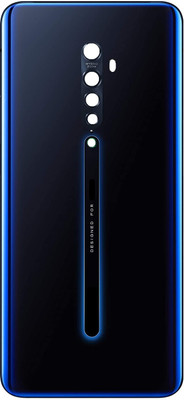 Kraze4blaze Oppo Reno 2 (With Proper Logo) Back Panel(Luminous Black)