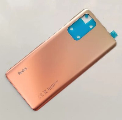KezeMize Xiaomi Redmi Note 10 Pro Max (Glass) (with Proper Logo) Back Panel(Gold)