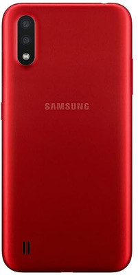 Farcry SAMSUNG GALAXY M01\A01 WITH PROPER LOGO Back Panel(RED)