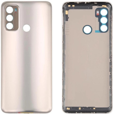 Sandreezz Motorola Moto G40 Fusion (with Proper Logo) (With Side keys Volume Power Buttons) Back Panel(Frosted Champagne)