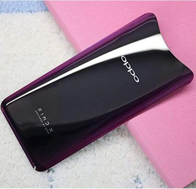 Kraze4blaze Oppo Find X (CPH1871) (With Proper Logo) Back Panel(Bordeaux Red)
