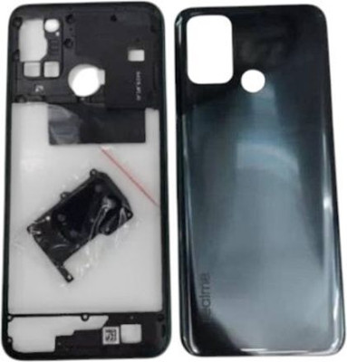 BK PRIMUM QULITY Realme 7i (full back panal)( propar logo)propar fiting Full Panel(Black)