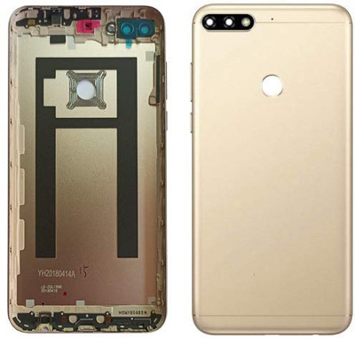 imbi Honor 7C With Power and Volume Button Camera Glass Full Panel(Gold)