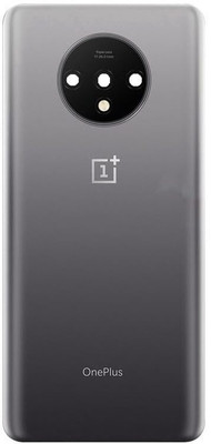 Docile Docile Back Panel for OnePlus 7T Matt Grey Rear Housing Body Cover with Camera Lens Cutout Back Panel(grey)