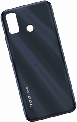 HNVIEW Tecno Spark go 2020 (Ke5) orginal and comaptible with side key buttons Back Panel(Black)