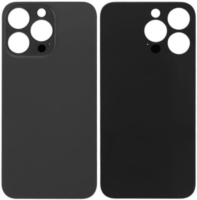 imbi Apple iPhone 13 Pro Replacement Back Glass Body Back Panel(Black)